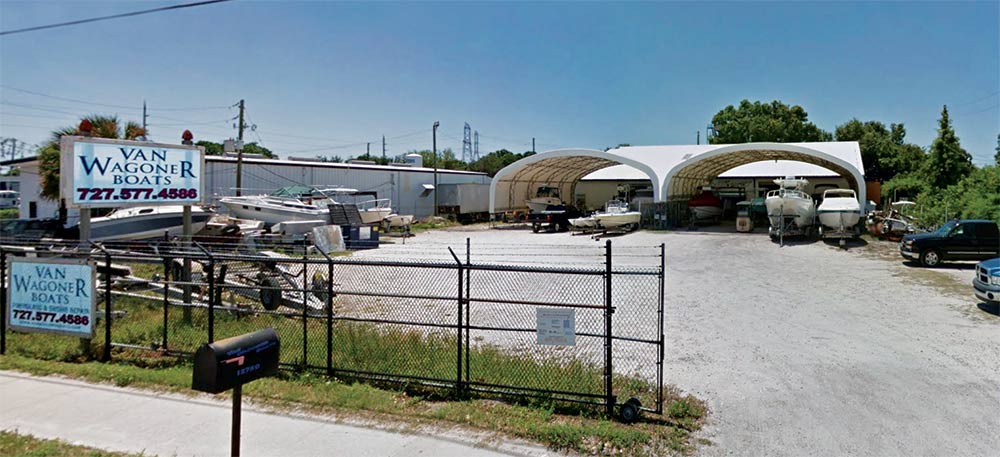 Van Wagoner Boat Repair Shop Clearwater FL