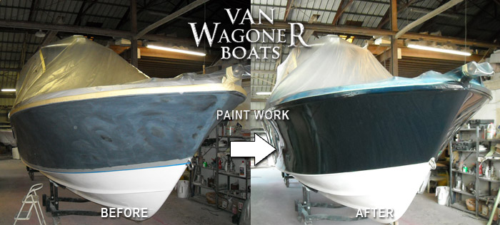 Cheap Boat Fiberglass Repair and Painting